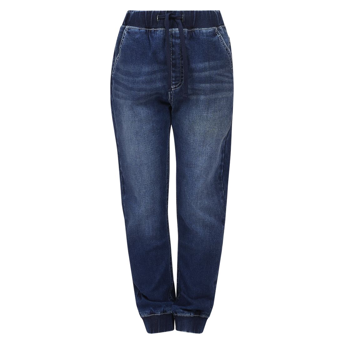 Denim joggers