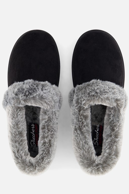 Skechers Cozy Campfire Pantoffels zwart