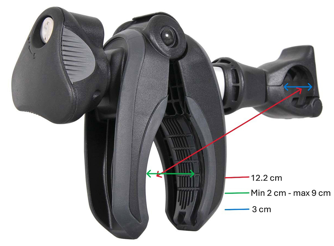Thule Bike Holder 1 ACUTight korte fietsklem - silver