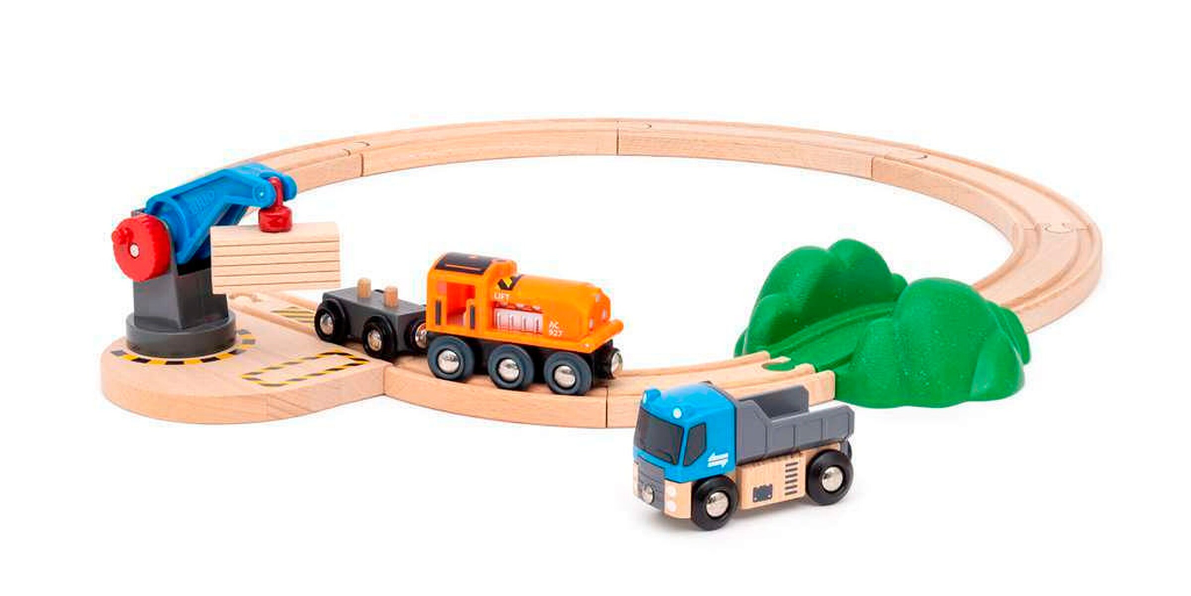 BRIO Starterset Güterzug mit Kran A