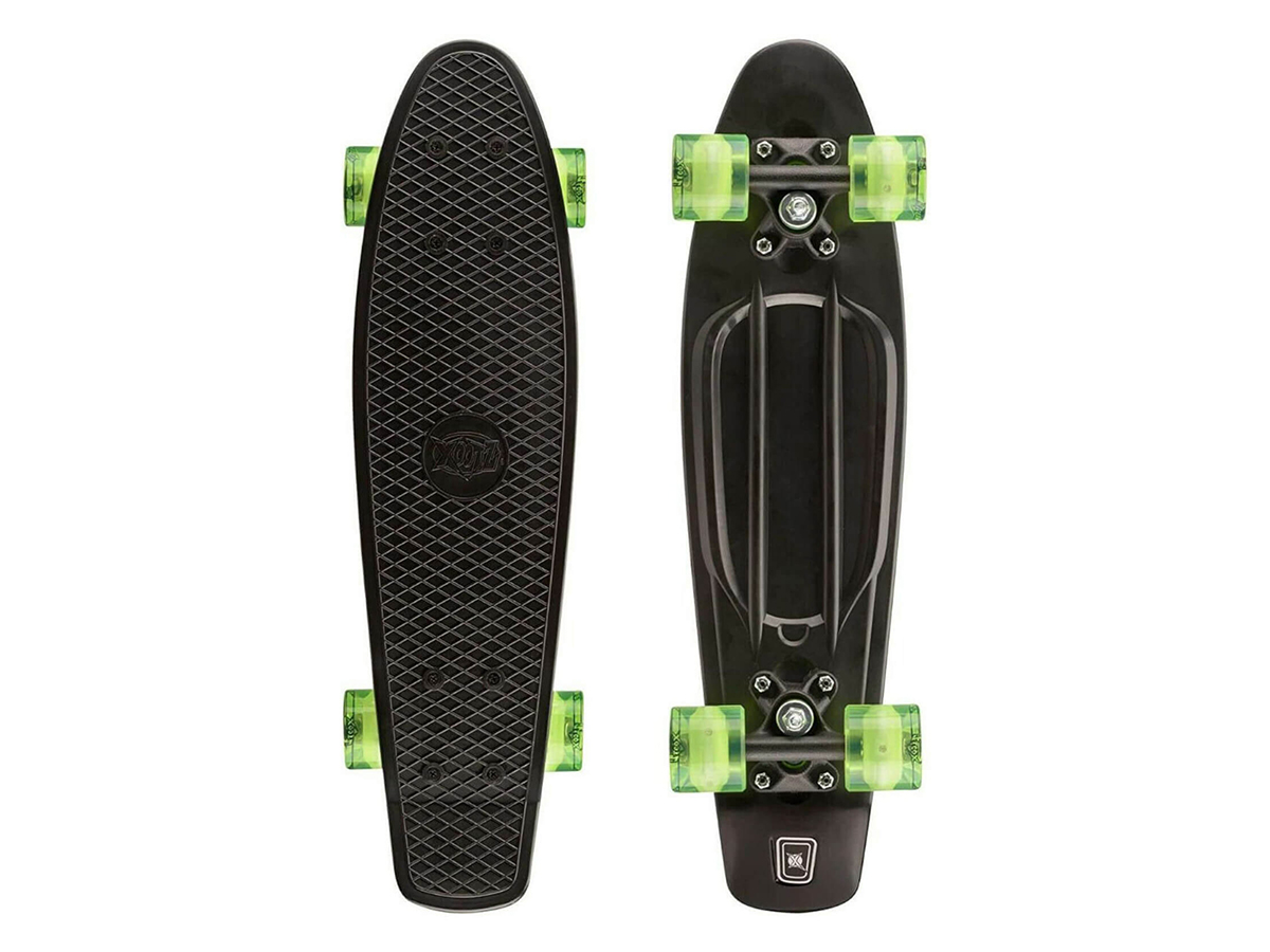 XOOTZ PP 56 cm LED skateboard - Black