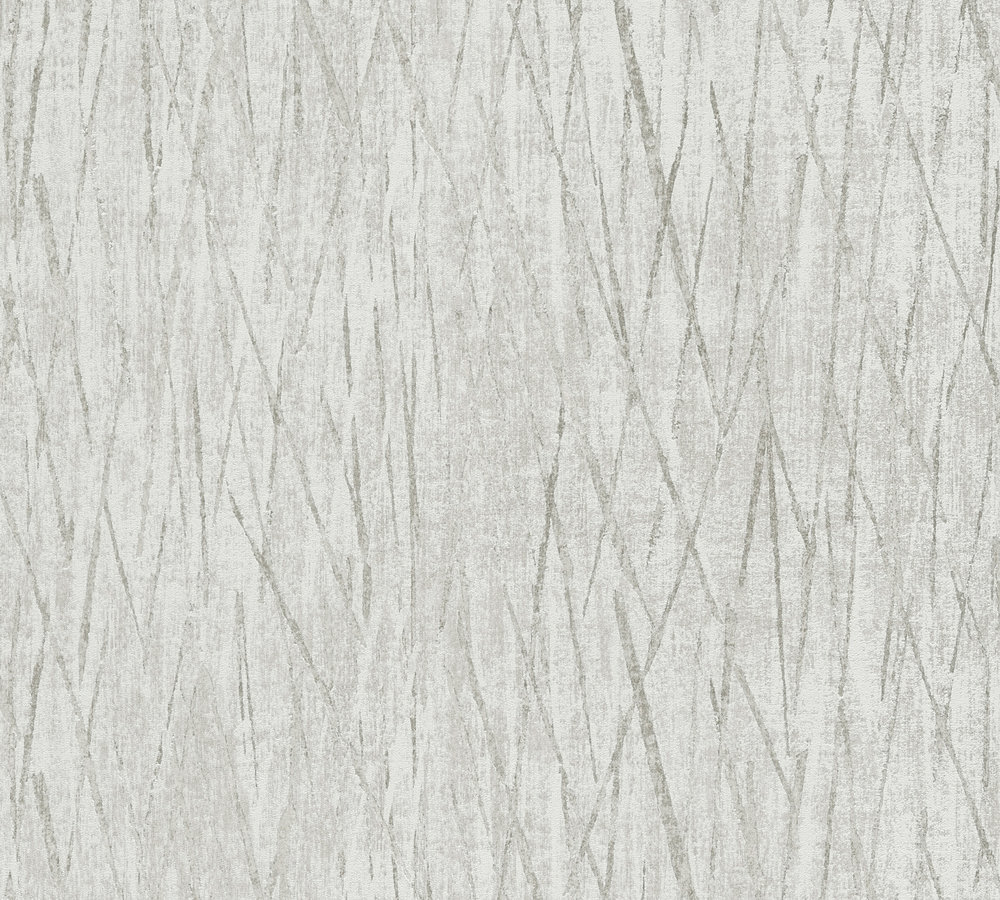 A.S. Creation Vliestapete - grau-silber - Struktur - 10 Meter