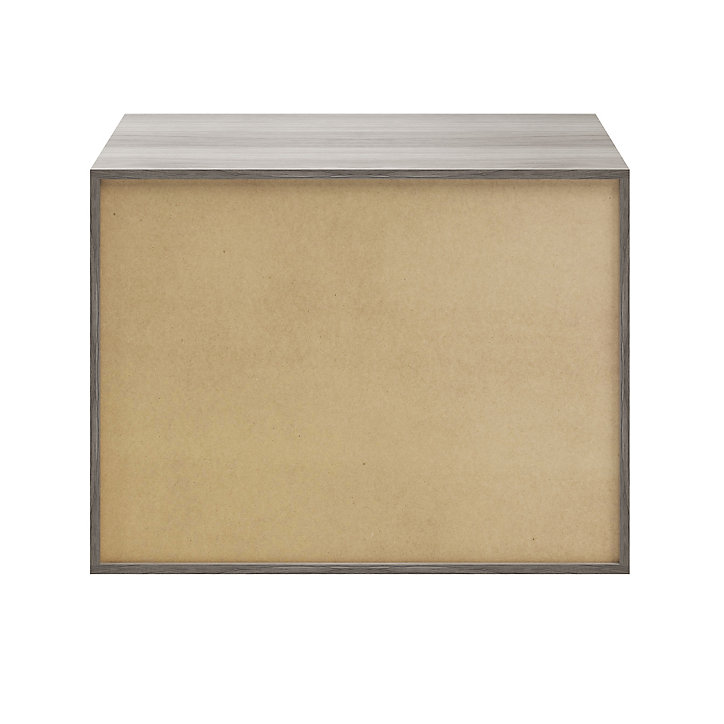 Caisson effet chêne grisé GoodHome Atomia H. 75 x L. 100 x P. 58 cm