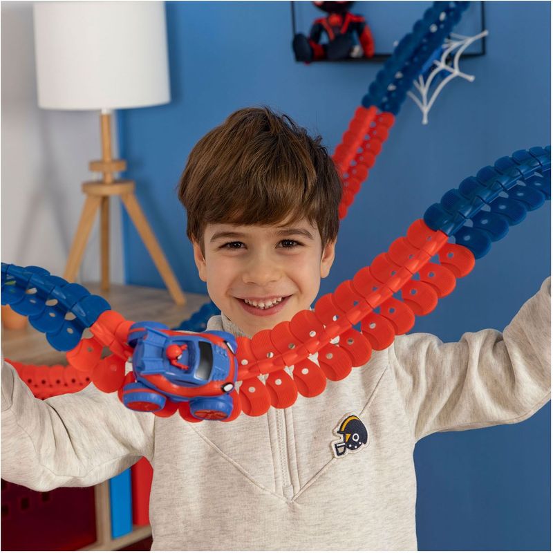 Smoby - Spidey - FleXtreme - Autocircuit - 184 Flexibele Tracks + 1 Voertuig