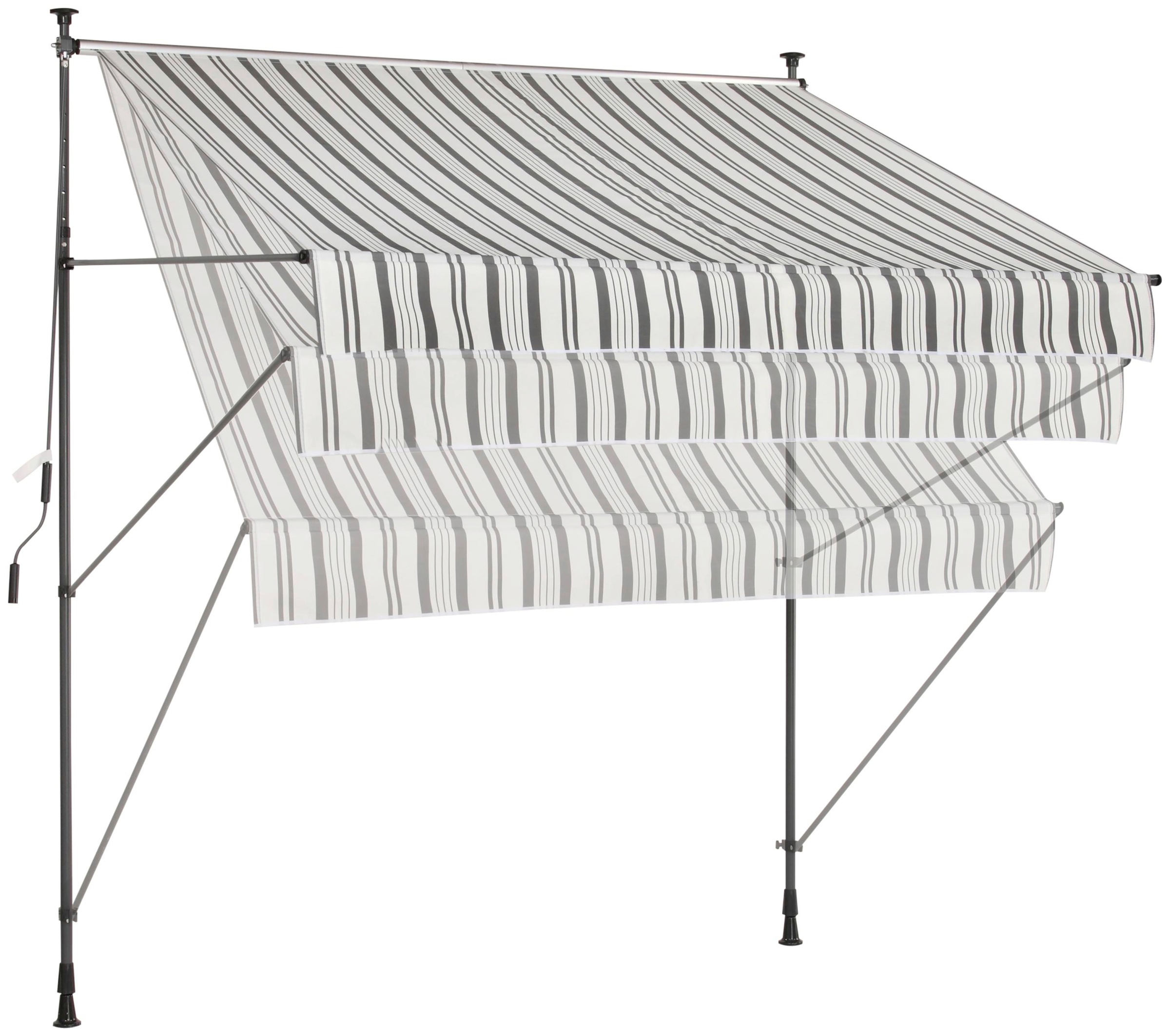 KONIFERA Klemmmarkise Breite/ Ausfall: 200/120 cm