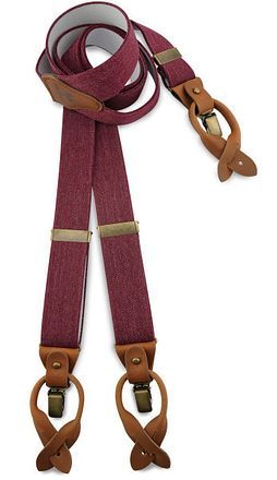 Sir Redman Luxe Bretels Essential Bordeaux SR269 kopen