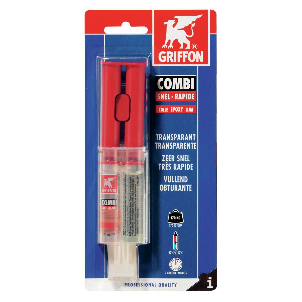 Griffon Combi Snel 2-componentenlijm 6304033 24Ml - 6304033