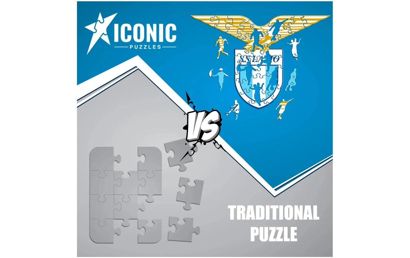SS Lazio – LogoOffizielles Holzpuzzle, Grösse M