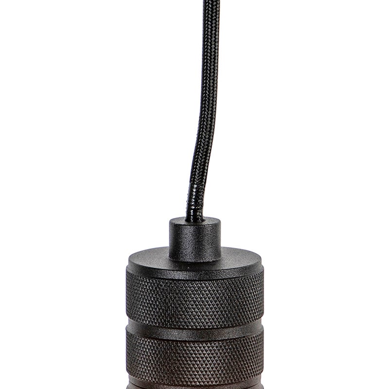 Hanglamp zwart 1-lamp - Cavalux