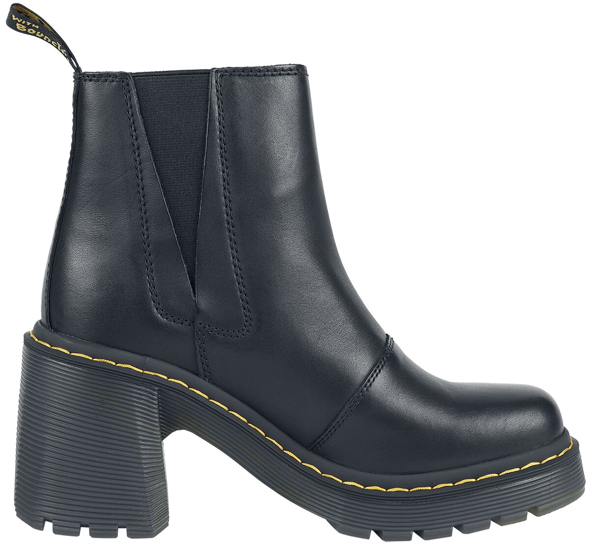 Spence - Black Sendal | Dr. Martens Bottes