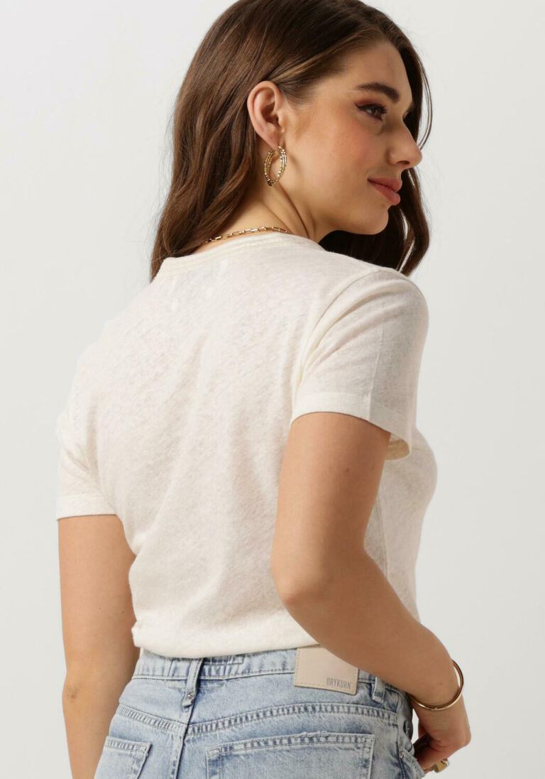 NUKUS zand nukus t-shirt secc top vneck