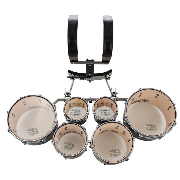 Thomann QT06 BL Marching Sixt Tom Set