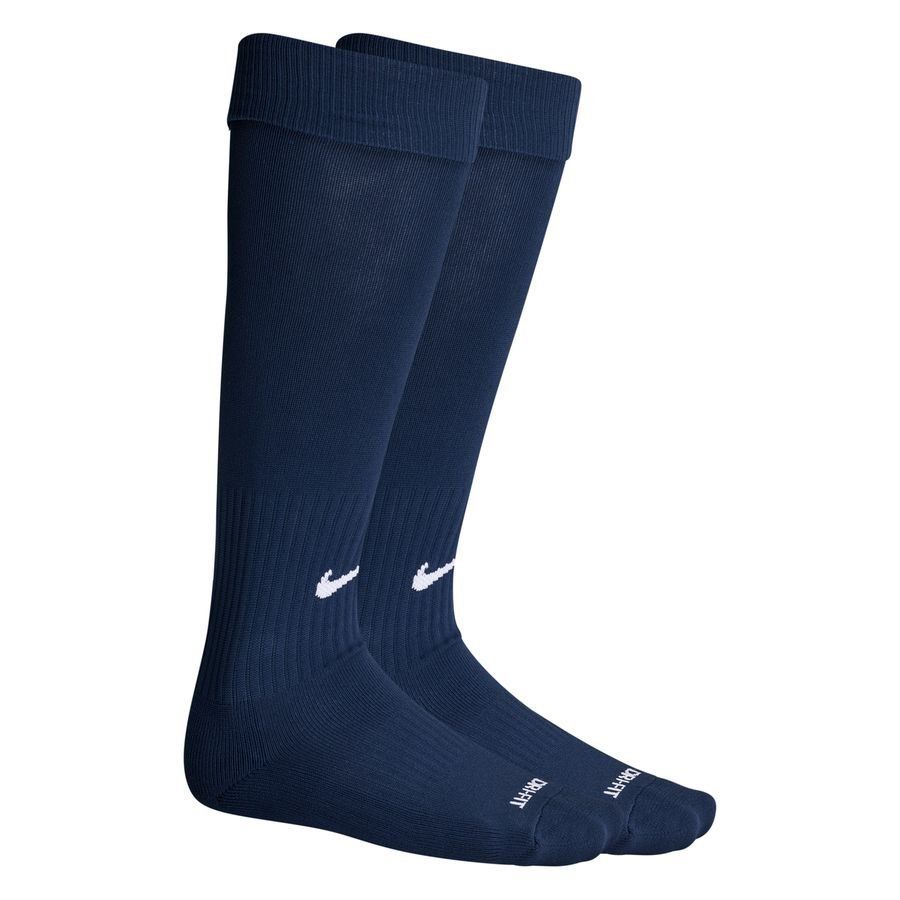 Crécy FC Chaussettes de Football Classic II - Bleu Marine/Blanc