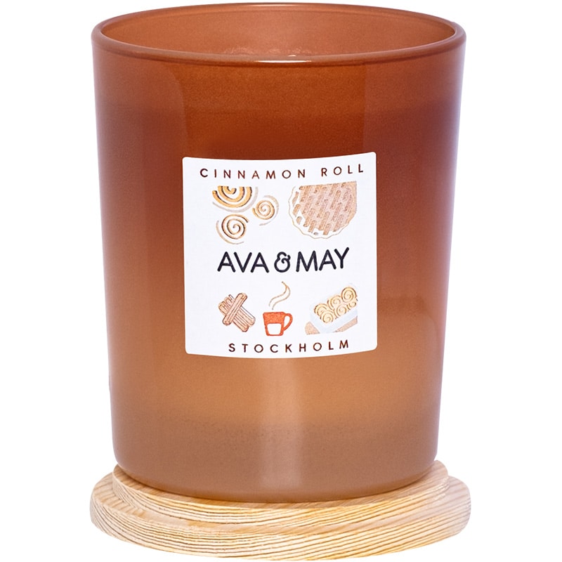 Bougie parfumée - Cinnamon roll - Vanille & cannelle - 180 g
