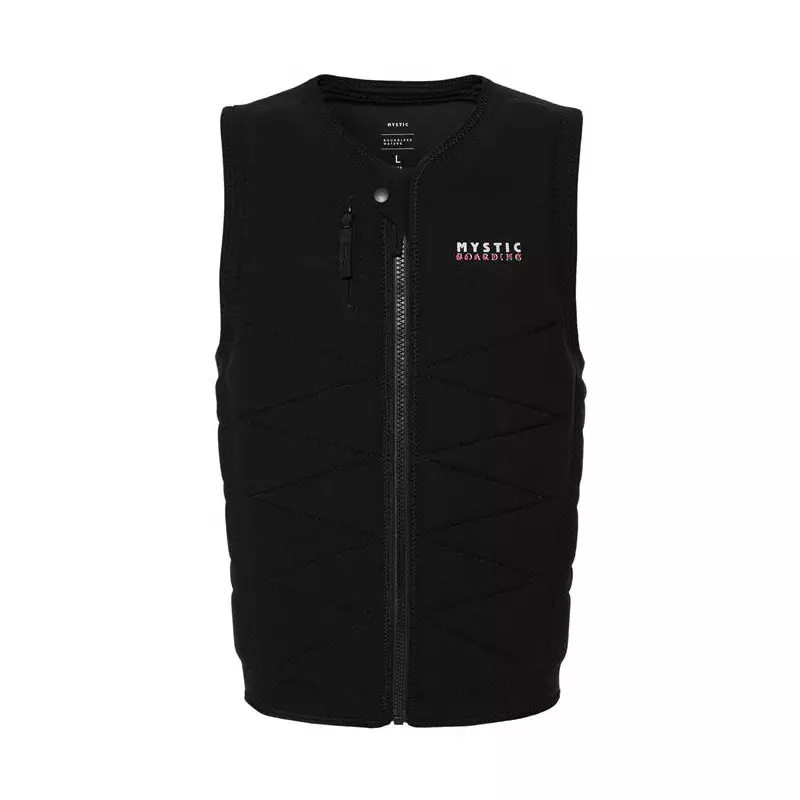 Gilet impact MYSTIC Outlaw Fzip Wake Black