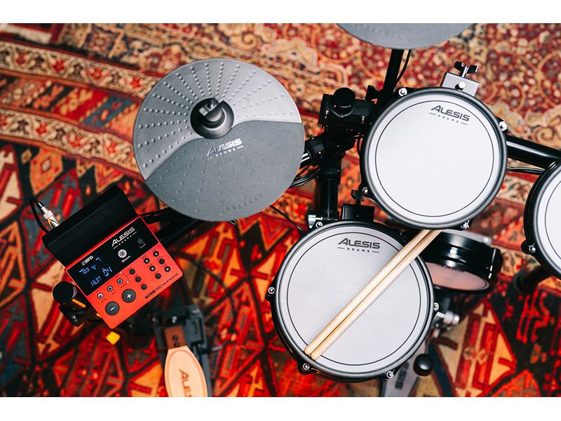 Alesis E-Drum Nitro Pro XL 10-teilige E-Drum mit Mesh-Heads und Bluetooth