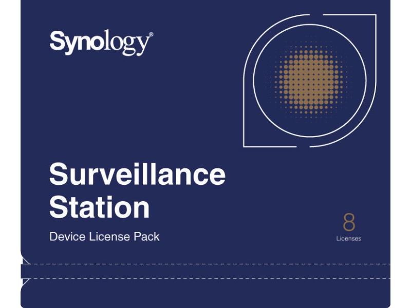 Synology Lizenz Surveillance 8 zusätzliche Kameras Kameralizenzpaket für Synology Surveillance Station