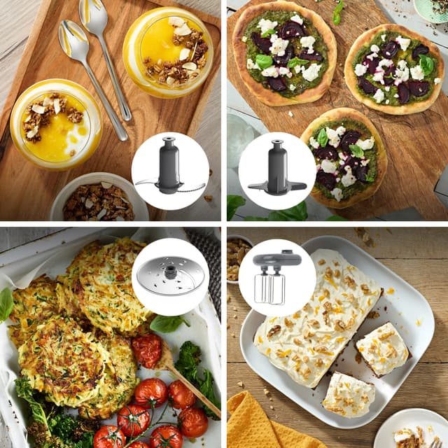 Kenwood MultiPro OneTouch foodprocessor FDM73.850.SS (børstet metal)