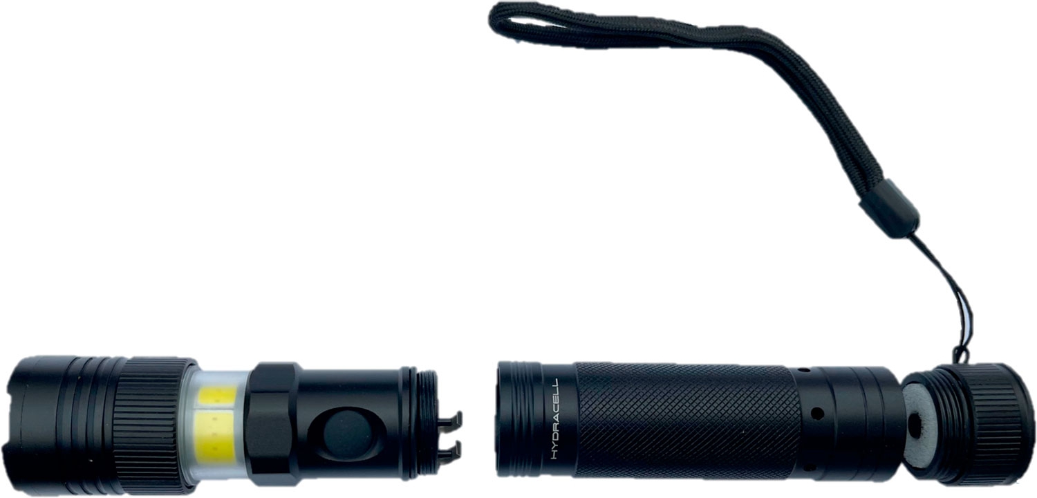 HydraCell AquaTac LED Taschenlampe mit wasseraktivierter Energiezelle