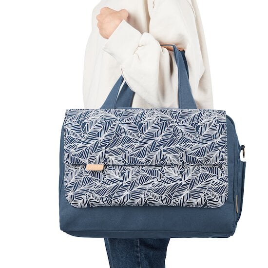 Sac à langer Day to Day   Palm Bleu Marine        de               Babymoov