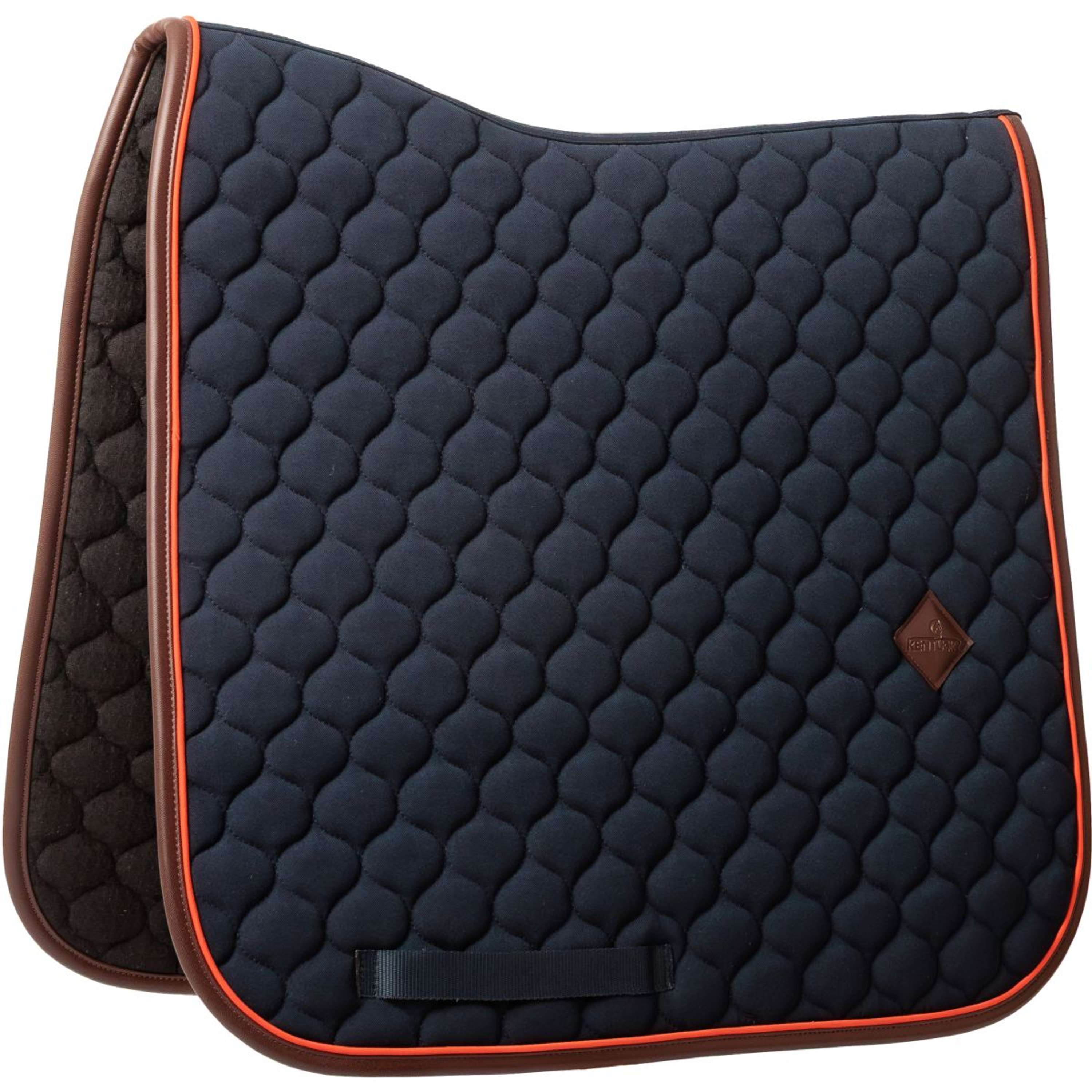 Kentucky Zadeldekje Onion Quilt Leather Neon Dressuur Navy