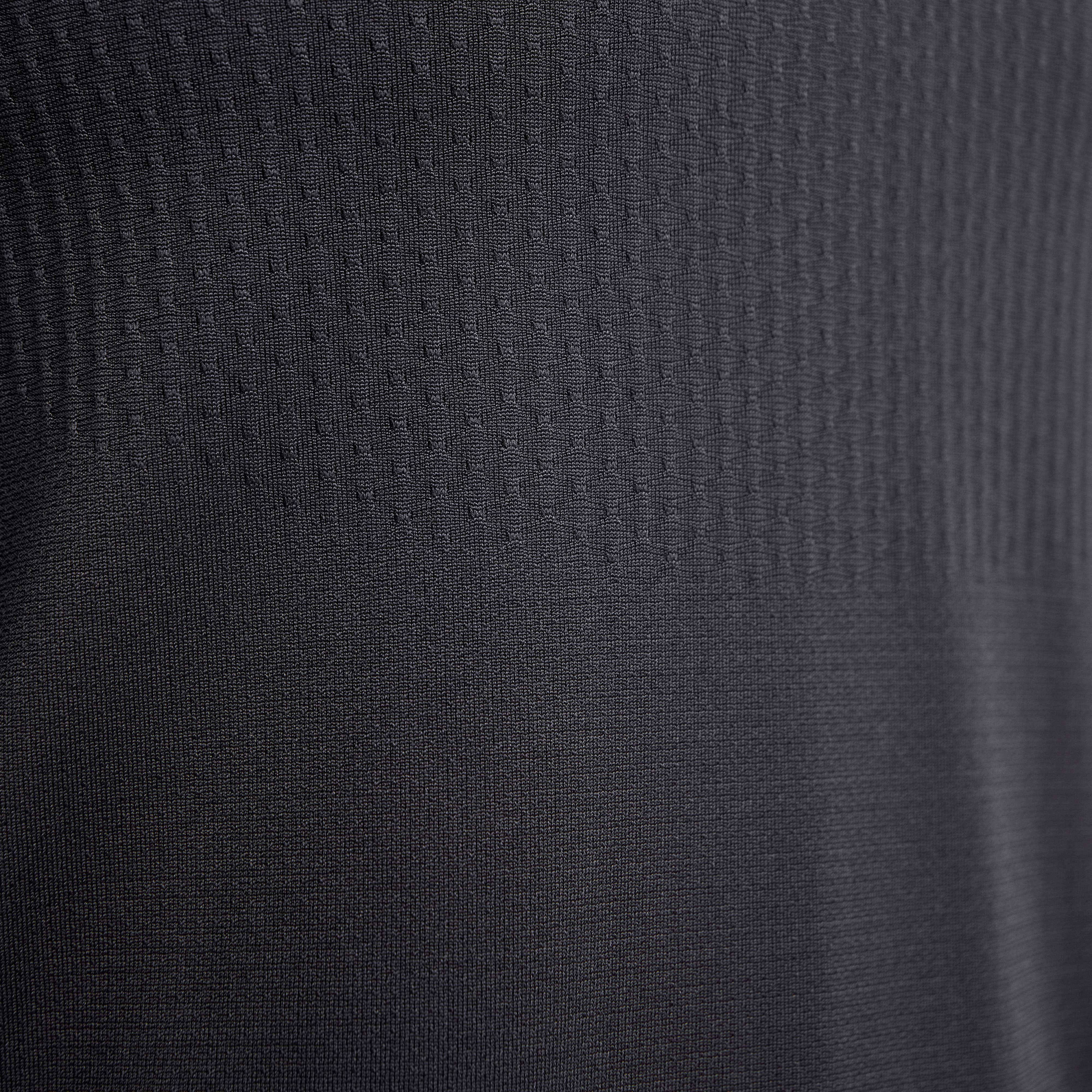 Focus Half-zip Seamless Top Dame Anthracite