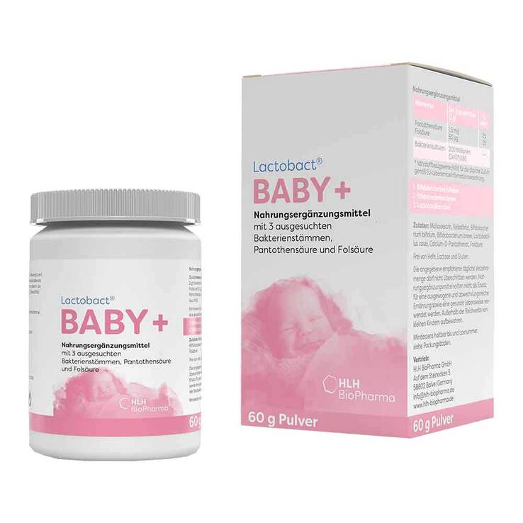 Lactobact Baby Pulver, 60 g