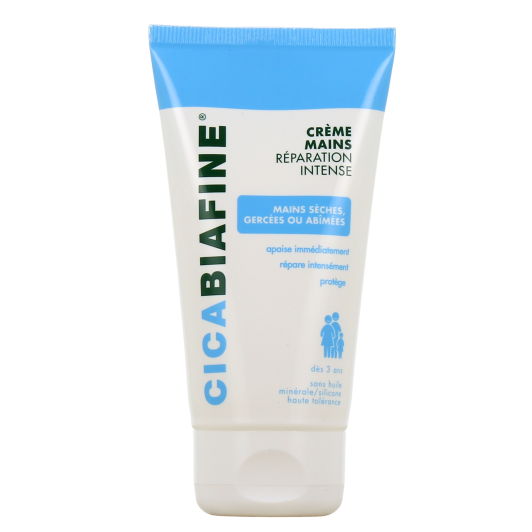 Crème pour les mains réparation intense Cicabiafine