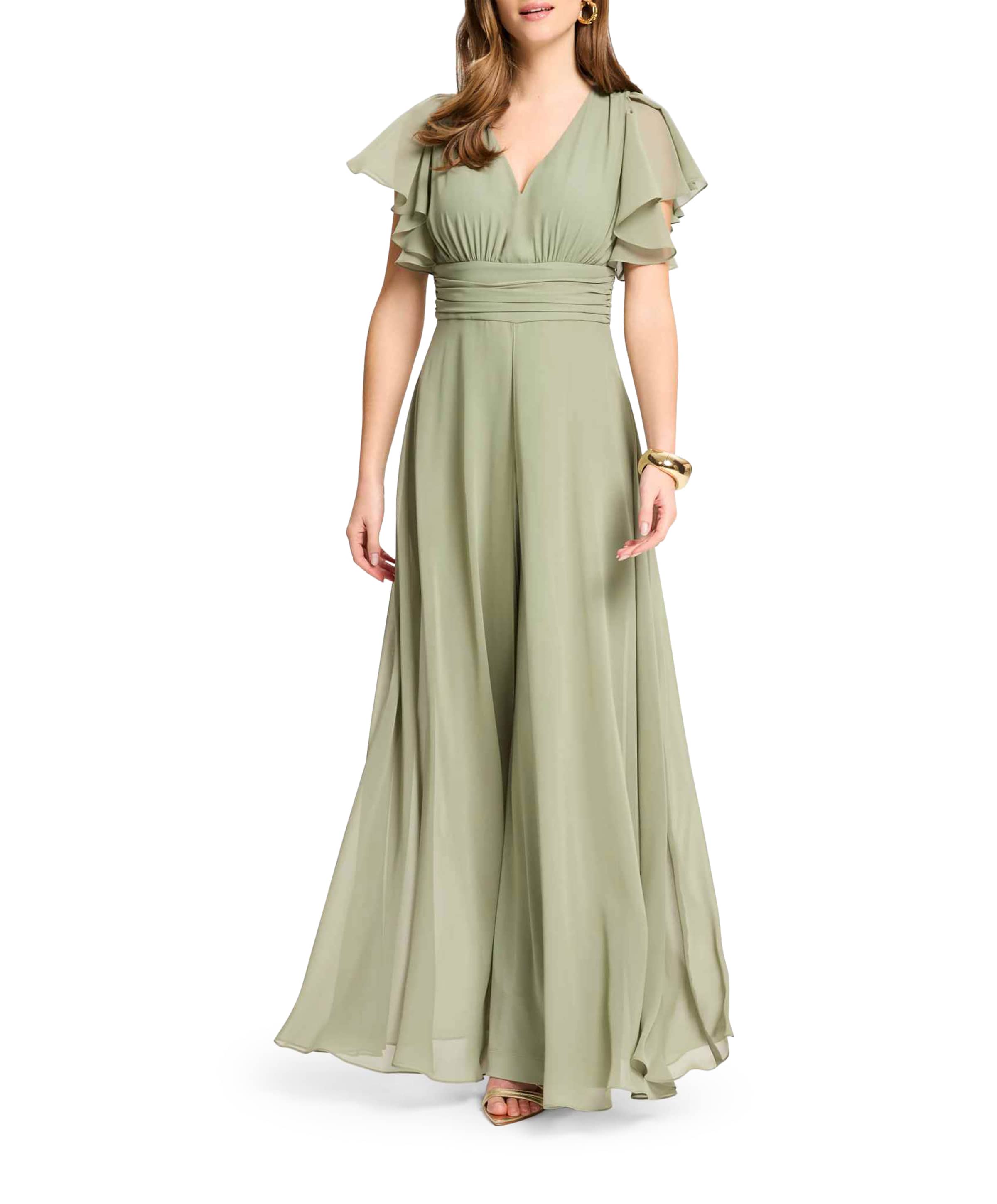 Swing dames jumpsuit groen