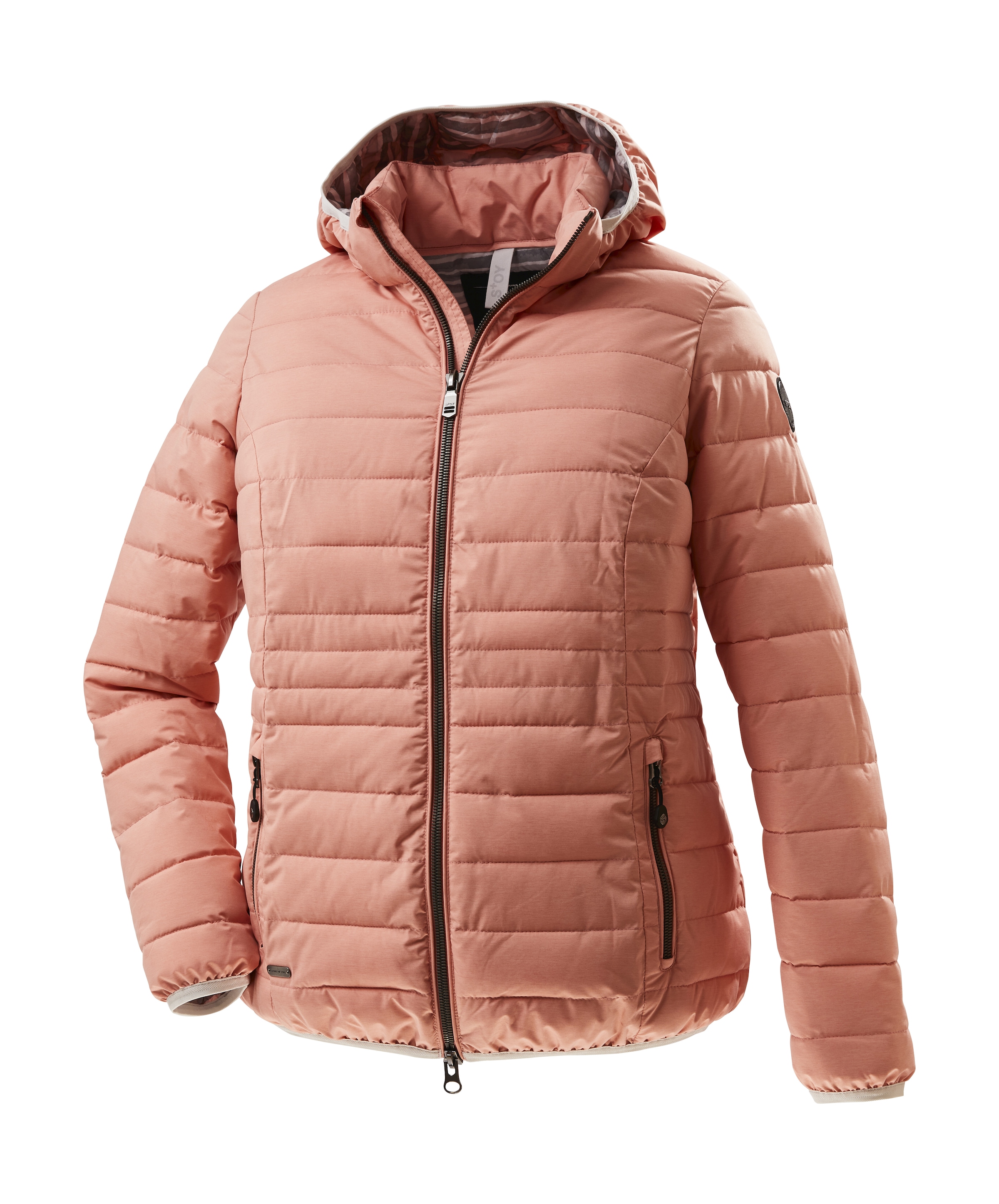 STOY Steppjacke »STS 17 WMN QLTD JCKT« atmungsaktive Steppjacke mit abnehm. Kapuze in grossen Grössen