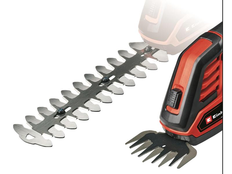 Einhell Akku-Gras-/Strauchschere GE-CG 18/100 Li T Solo Handliche Akku-Schere für Gras- und Strauch