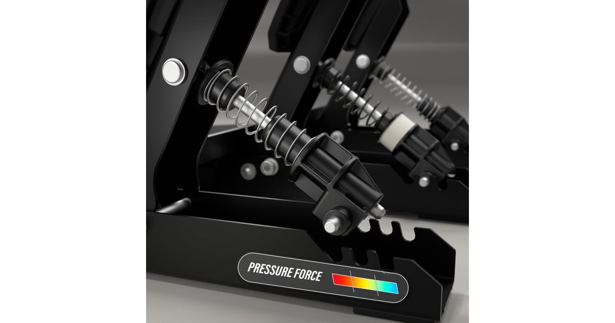 ThrustmasterRaceline Pedals III  (Zwart, Pc, PlayStation 4, PlayStation 5, Xbox One, Xbox Series X|S)