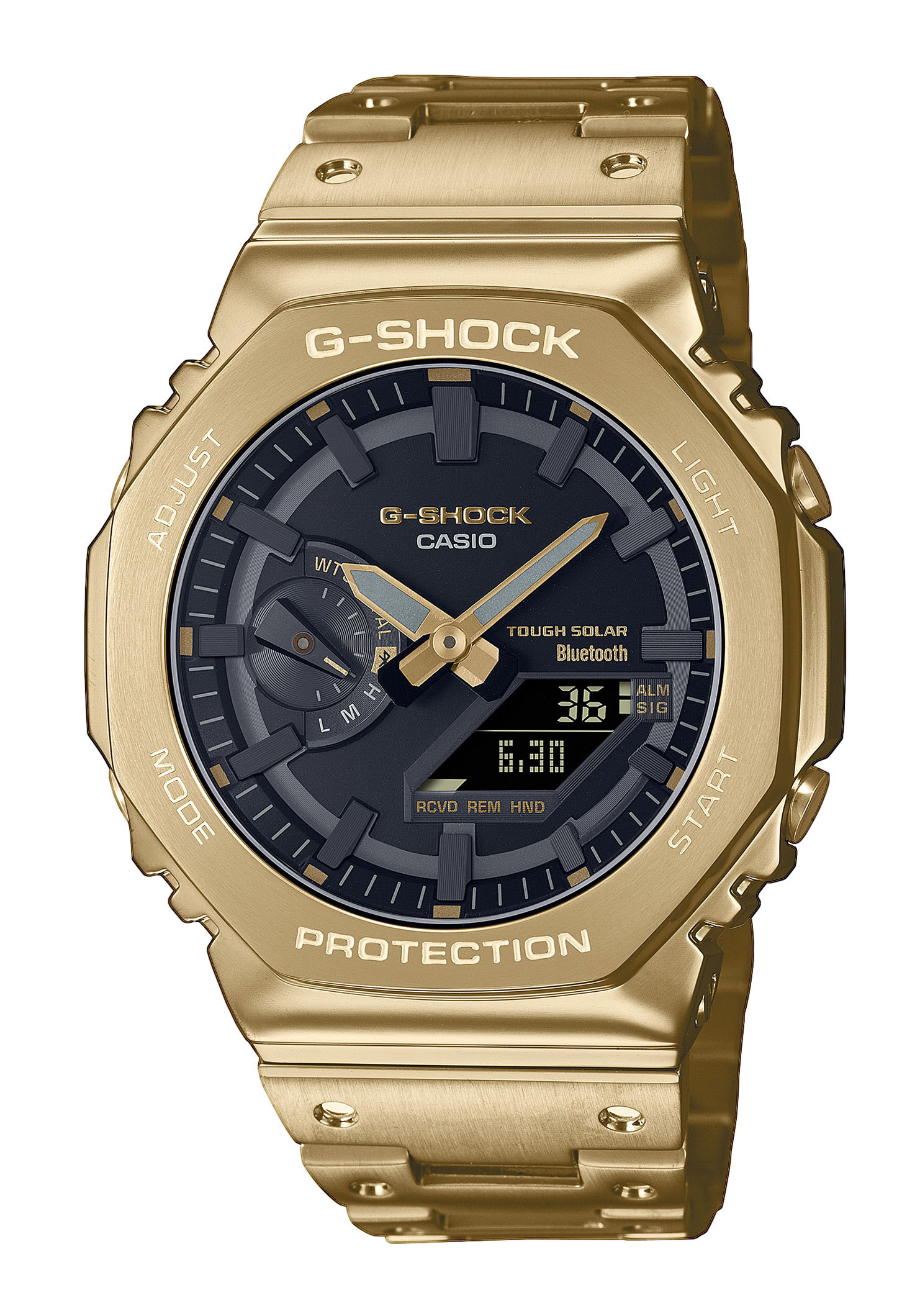 Casio G-Shock Tough Solar Bluetooth Steel Gold