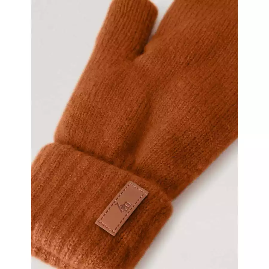 BabyMocs Handschuhe Vegan rot