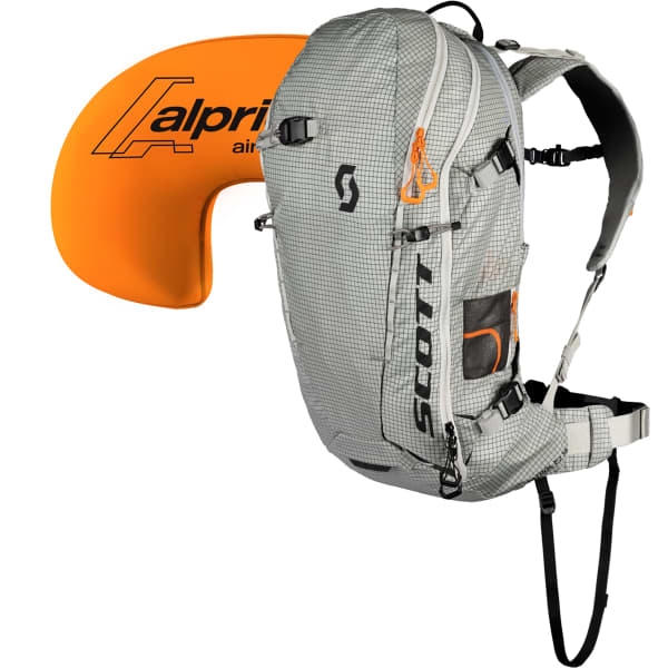 Sac airbag SCOTT PACK PATROL E2 38 KIT NORMAL LENGTH LIGHT GREY/BLACK