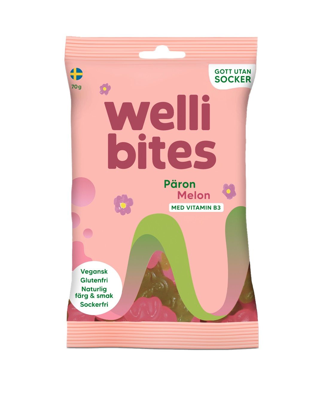 Wellibites Pære & Melon