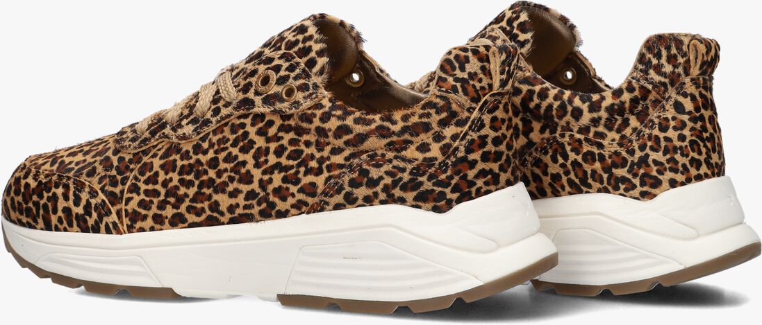 bruine xsensible lage sneakers chain
