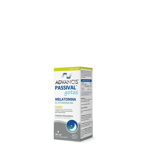 Advancis Passival Gotas Melatonina e Vitamina B6 30ml