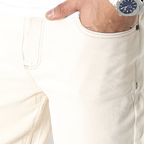 Short Jean John Beige