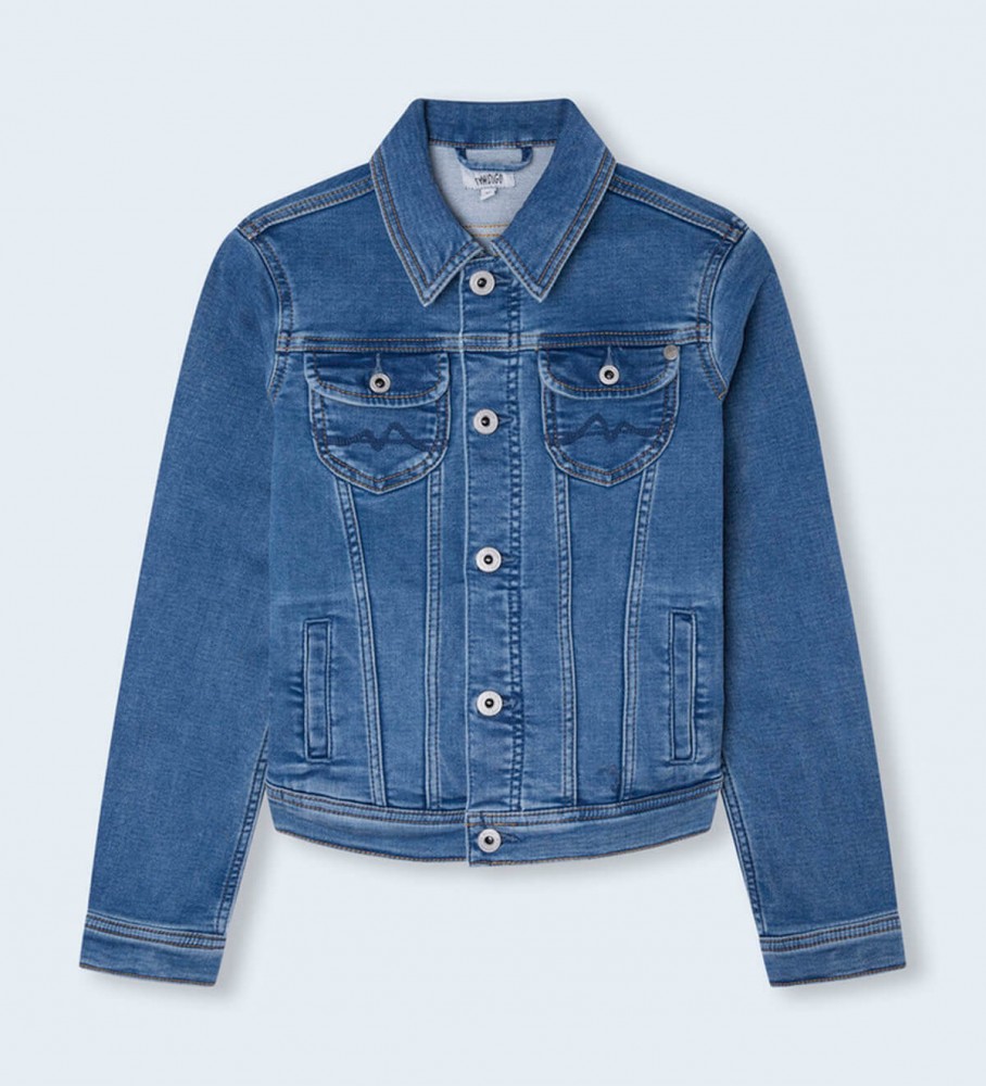 Jaqueta jeans azul Pepe Jeans New Berry
