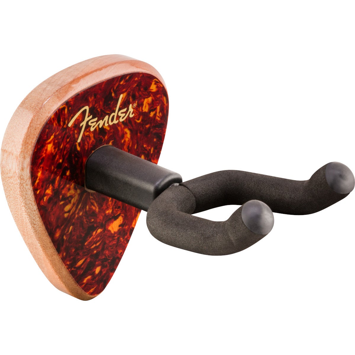 Fender 351 Guitar Wall Hanger Tortoiseshell Mahogany universele muurbeugel voor gitaar