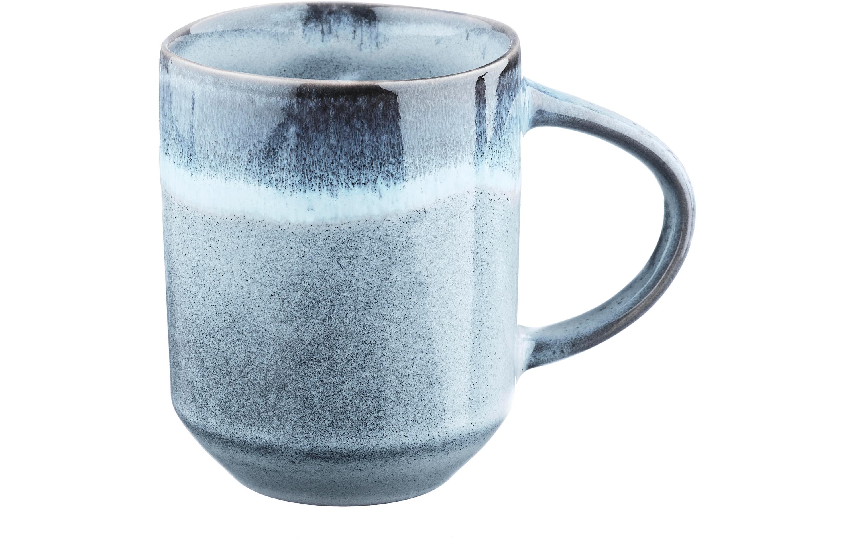 Tassen-Set Genesis, 400 ml, 6 Stück, MeerGrosse Kaffee- und Teetassen