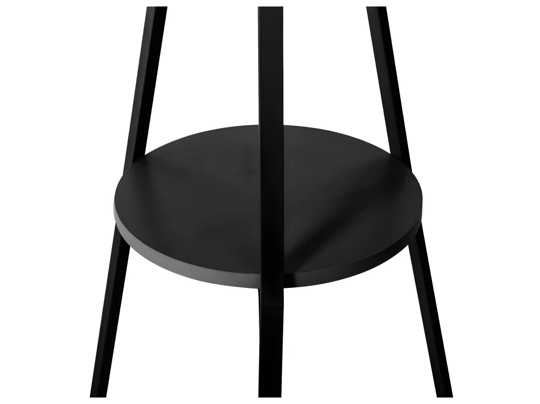 Porte-manteaux en Métal et Bois Noir 9 Patères H 180 cm
