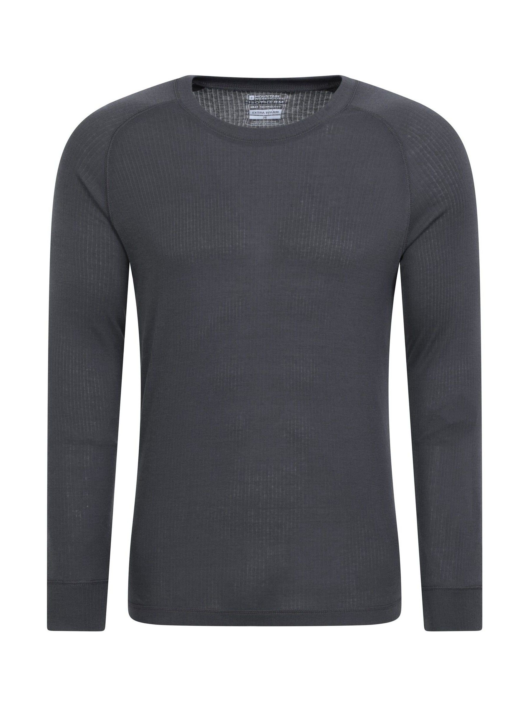 Grijs - Mountain Warehouse Talus Mens Thermal Top & Joggers Set