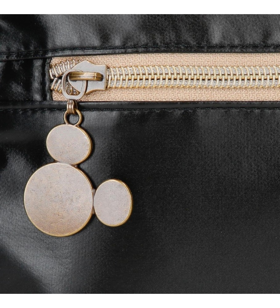 Estojo para lápis Joumma Bags Mickey Outline com três compartimentos, preto