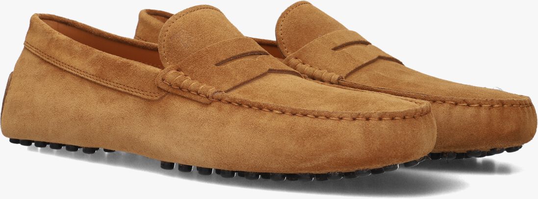 cognac tod's mocassins mocassino gommino 22l