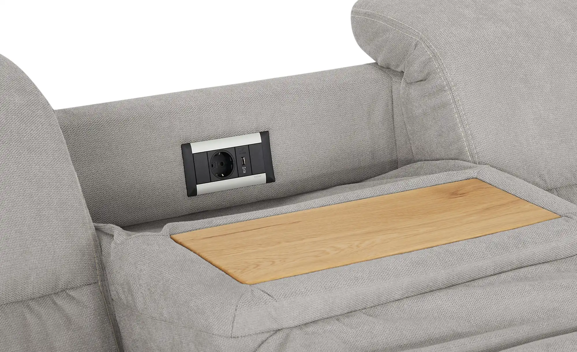 meinSofa Wohnlandschaft aus Mikrofaser Hanna
