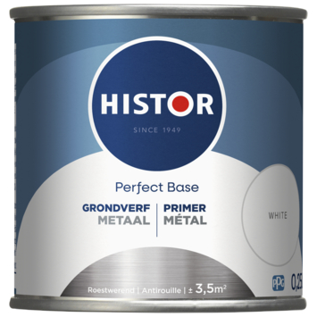 Histor Perfect Base grondverf metaal wit 250 ml