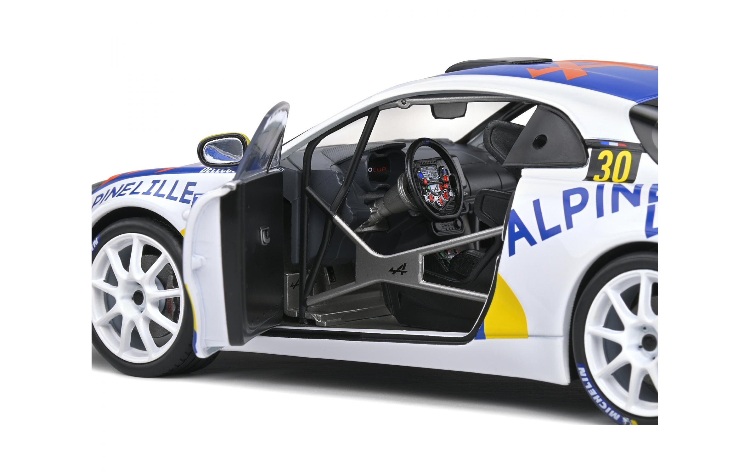 Rally Alpine A110 R-GT Weiss #30 1:18Alpine A110 R-GT Rallywagen Sammlermodell