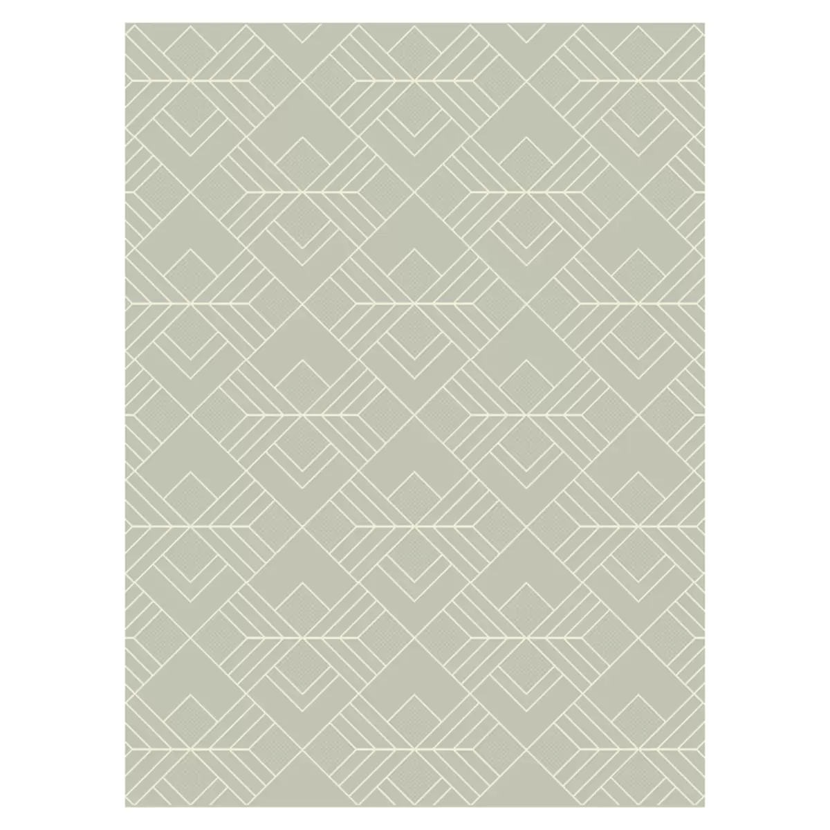 Teppich Patio Flatweave Grau